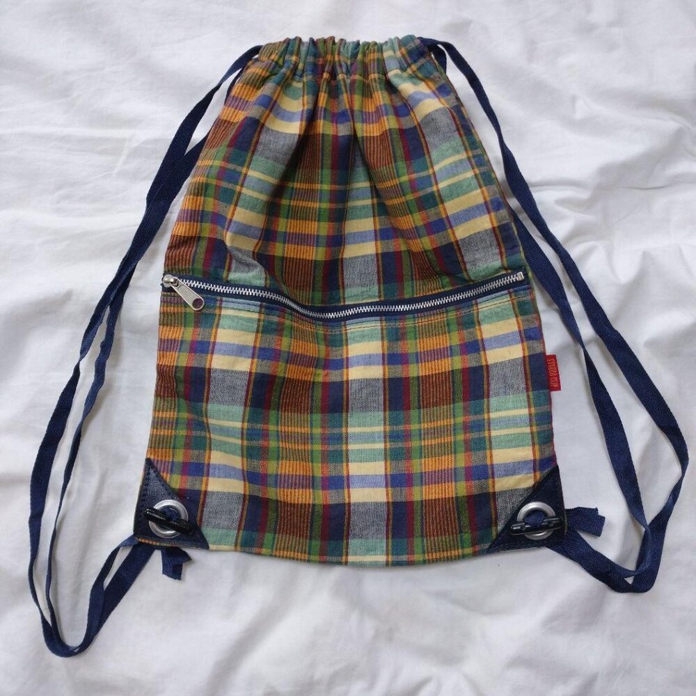 StuClip Backpack Check Pattern - image 1